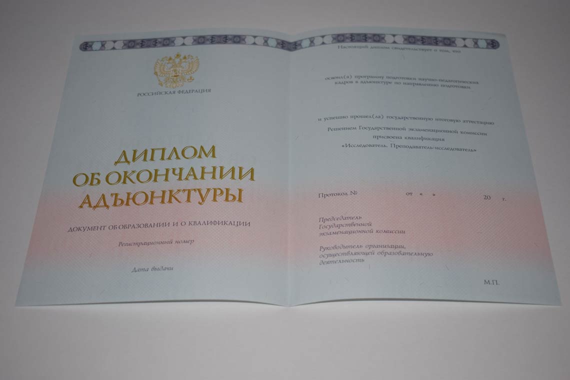 Диплом Адъюнктуры 2014-2025 в Чебоксарах